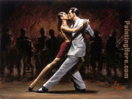 Tango in Paris II painting - Fabian Perez Tango in Paris II art painting